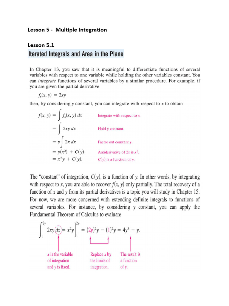 MATH 2E Lesson 5.1 5.2 Hybrid | PDF