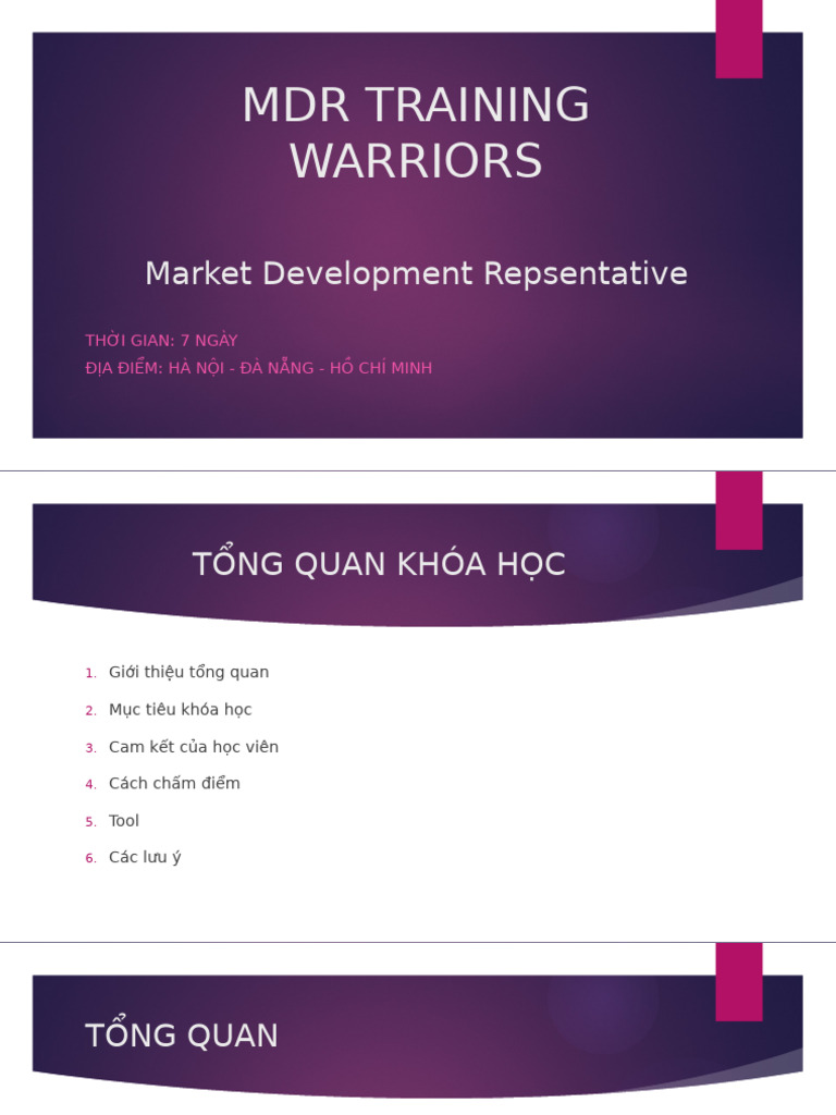 MDR Overview | PDF