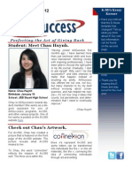 AASuccess E-News February and March 2012