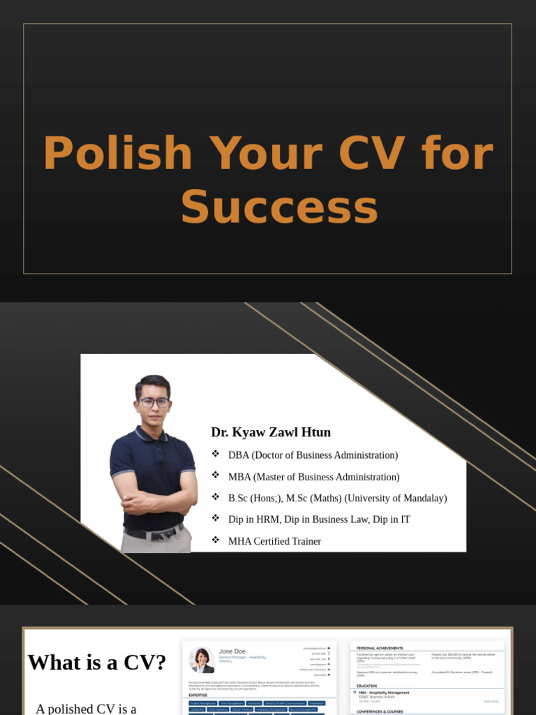 Polish Your CV For Success | PDF | Linked In