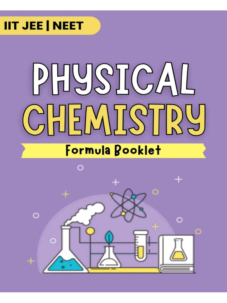 Complete Physical Chemistry Formula Booklet | PDF
