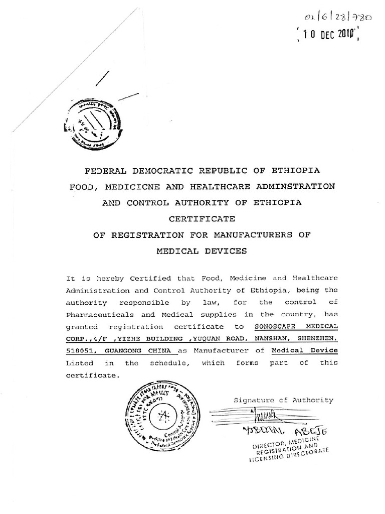 6.1 EFDA Certificate | PDF