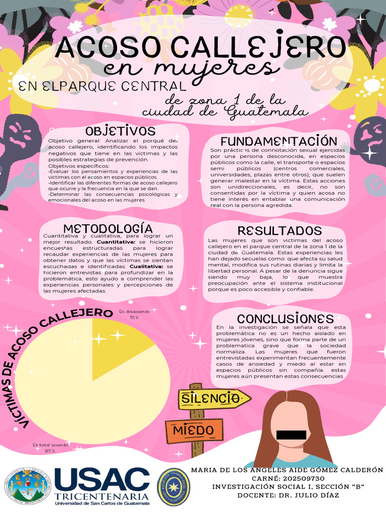 Impacto del Acoso Callejero en Mujeres | PDF | Ciencias del ...