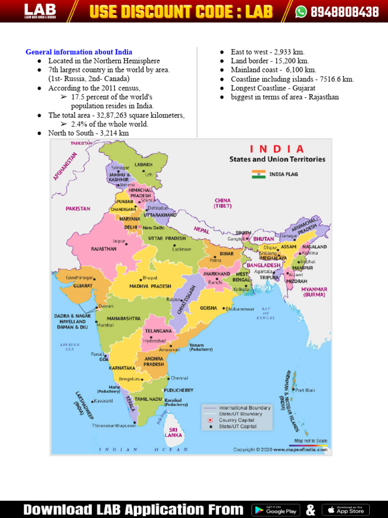 India and Its Neighbouring Countries | PDF | Indian Subcontinent | Bengal