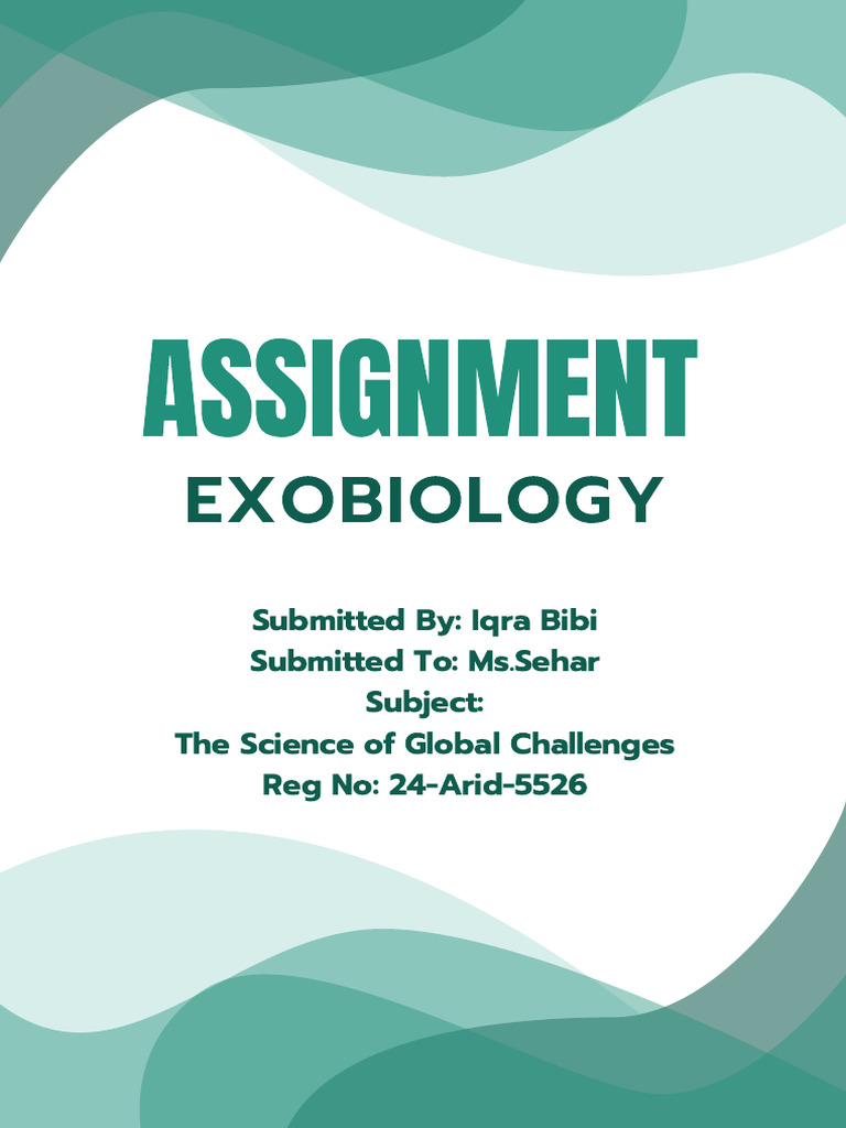 Understanding Exobiology and Life Beyond Earth | PDF | Astrobiology ...