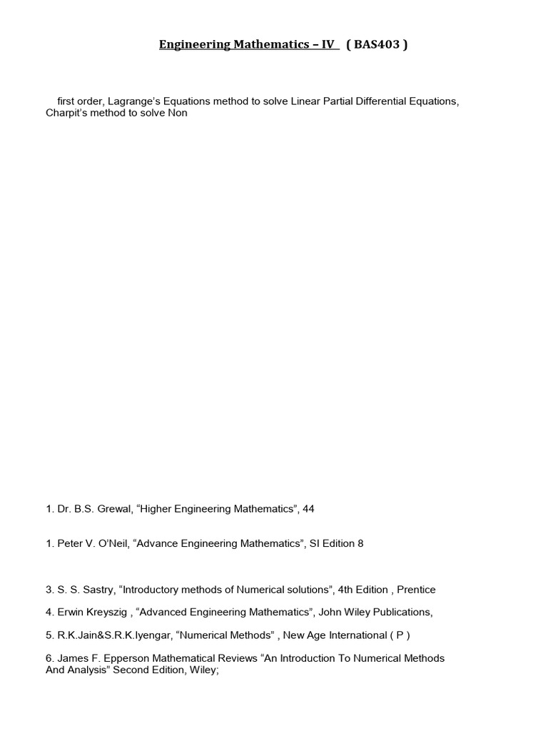 Engineering Mathematics and Statistics Guide | PDF | Statistics ...