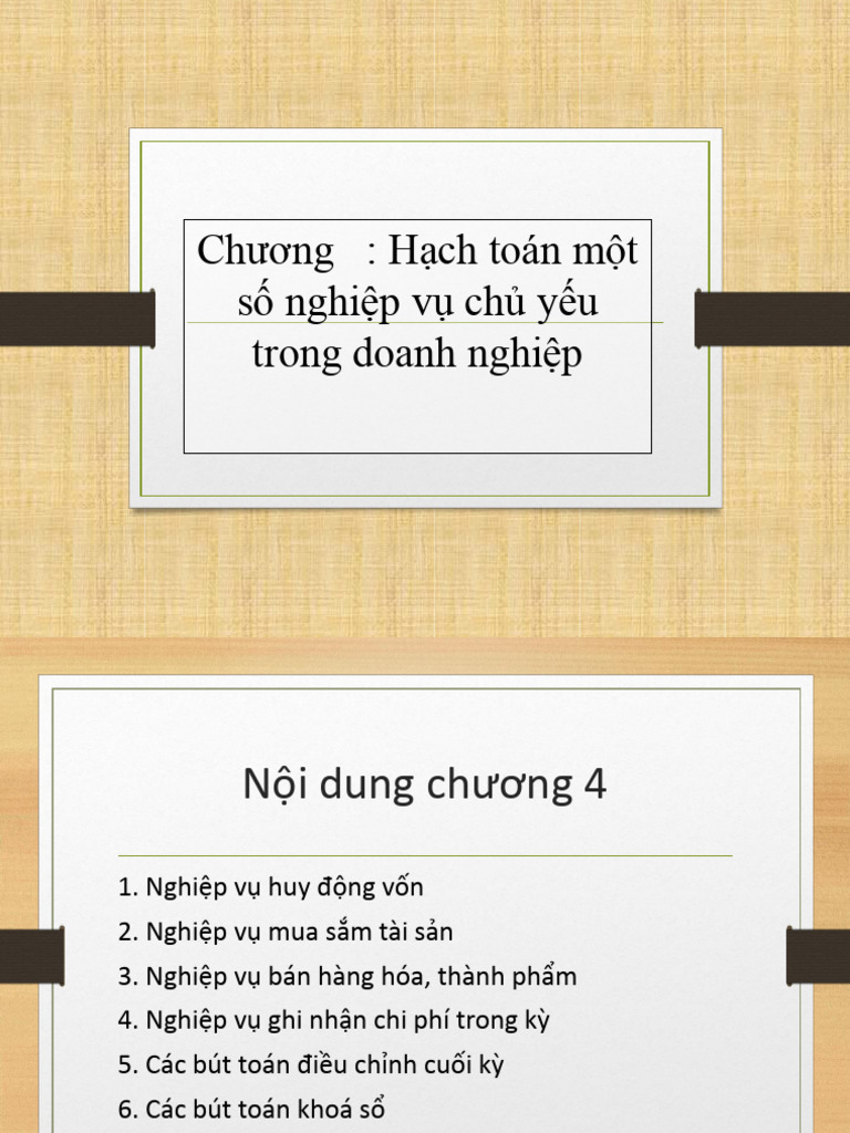 Chuong IV - Edited | PDF