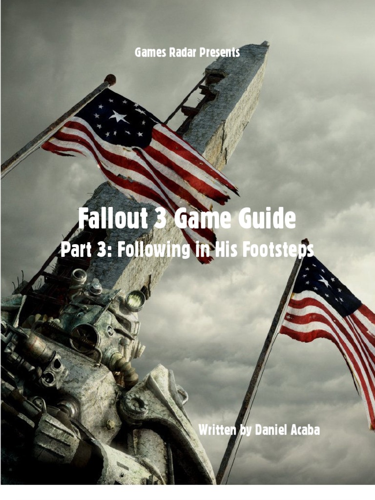 Fallout 3: Following in His Footsteps Guide | PDF | Weaponry | Leisure