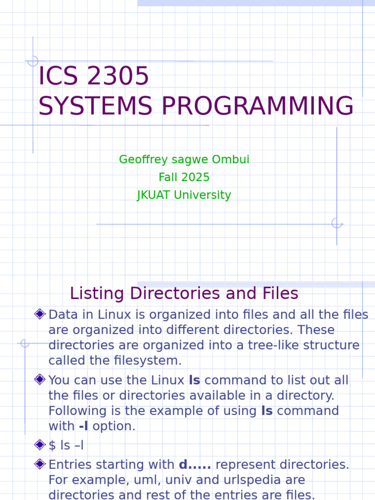Linux File Management and Commands Guide | PDF | File System | Computer ...