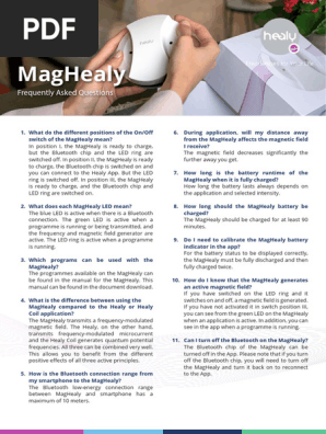 MagHealy User Guide and FAQs | PDF | Battery Charger | Inductor