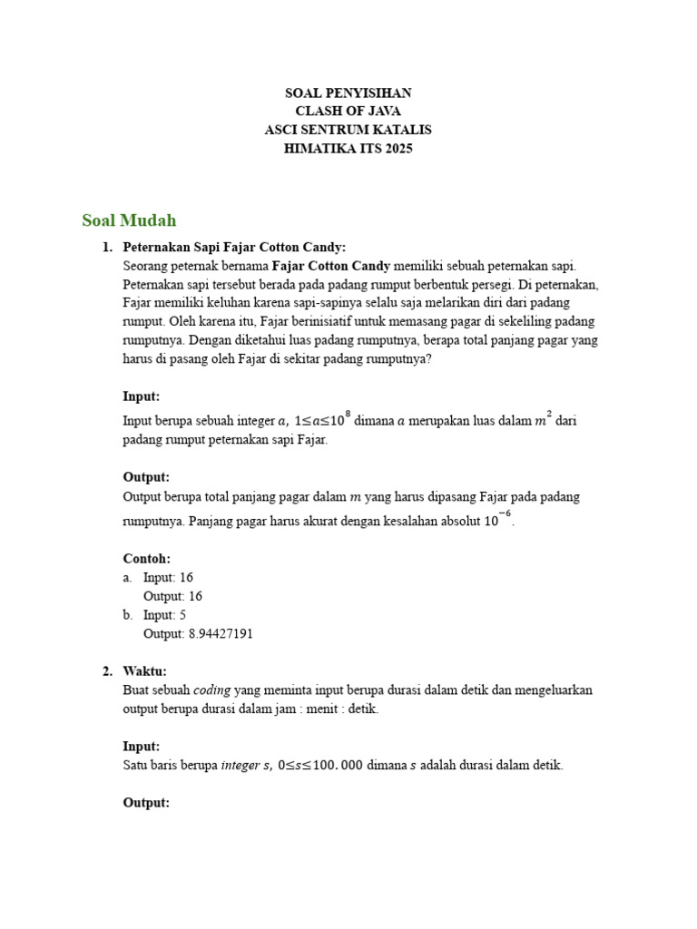 Anagram dan Bilangan dalam Java | PDF