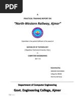 Download Railway Training Report by Abhishek Vijayvargia SN88375559 doc pdf