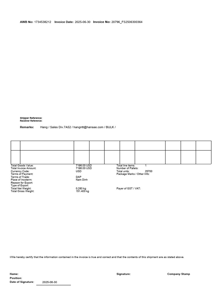 Invoice 1734538212 20250630060048 | PDF | Value Added Tax | Invoice