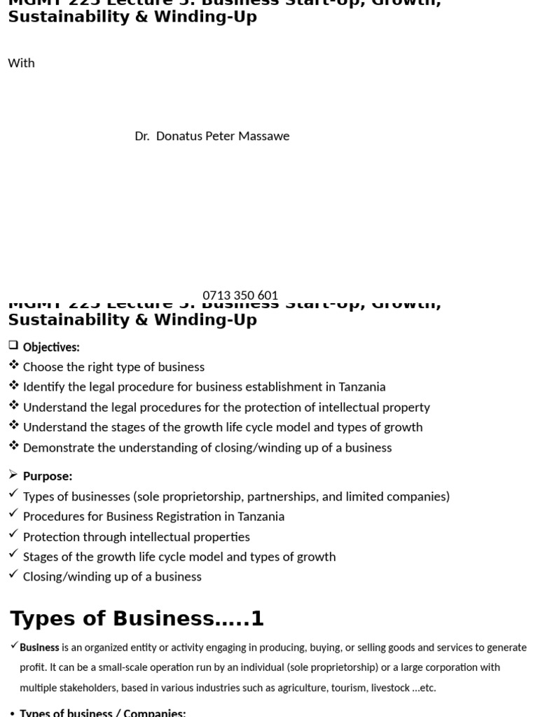Business Start-Up and Growth Guide | PDF | Partnership | Liquidation