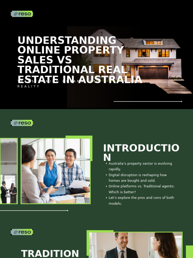 Online Property Sales Vs Traditional Real Estate | PDF | Pricing | Business