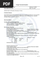 Acellus Academy Transcript Overview | PDF