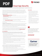 Trend Micro Cloud App Security Guide | PDF | Gmail | Share Point