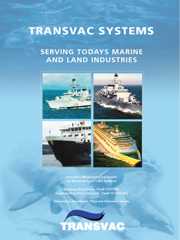 Ragsnag Ring for Vacuum Toilets | PDF | Cruise Ship | Ocean Liners