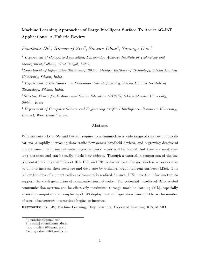 Revised Machine Learning Paper | PDF | Machine Learning | Deep Learning