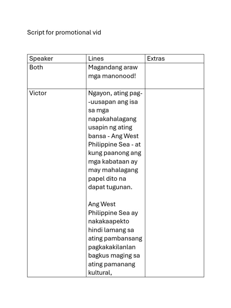 WPS Script | PDF