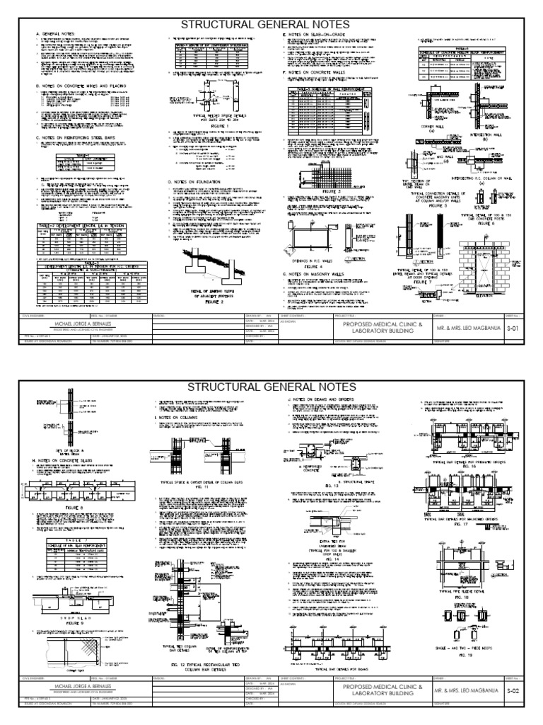 Magbanua Structural Plans | PDF