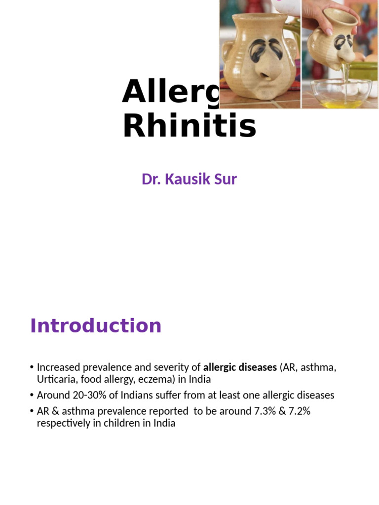 Understanding Allergic Rhinitis in India | PDF | Allergy | Allergen