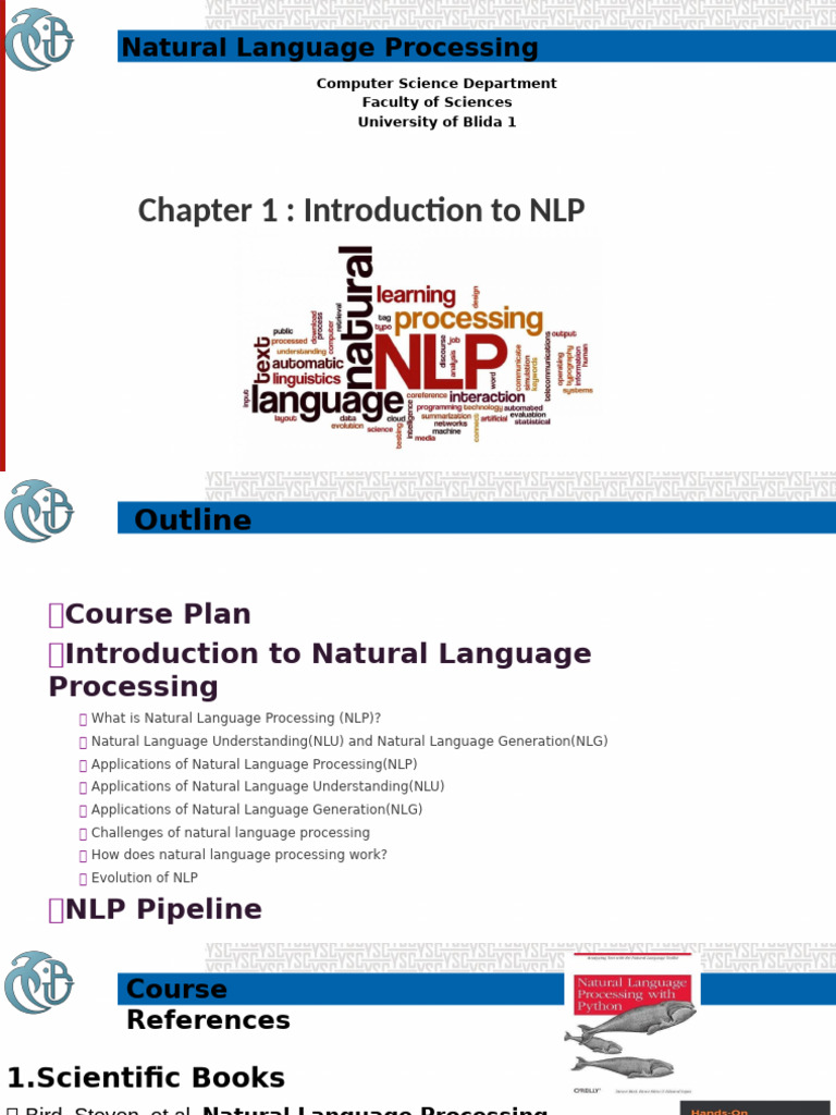 Introduction to Natural Language Processing | PDF | Semantics | Word