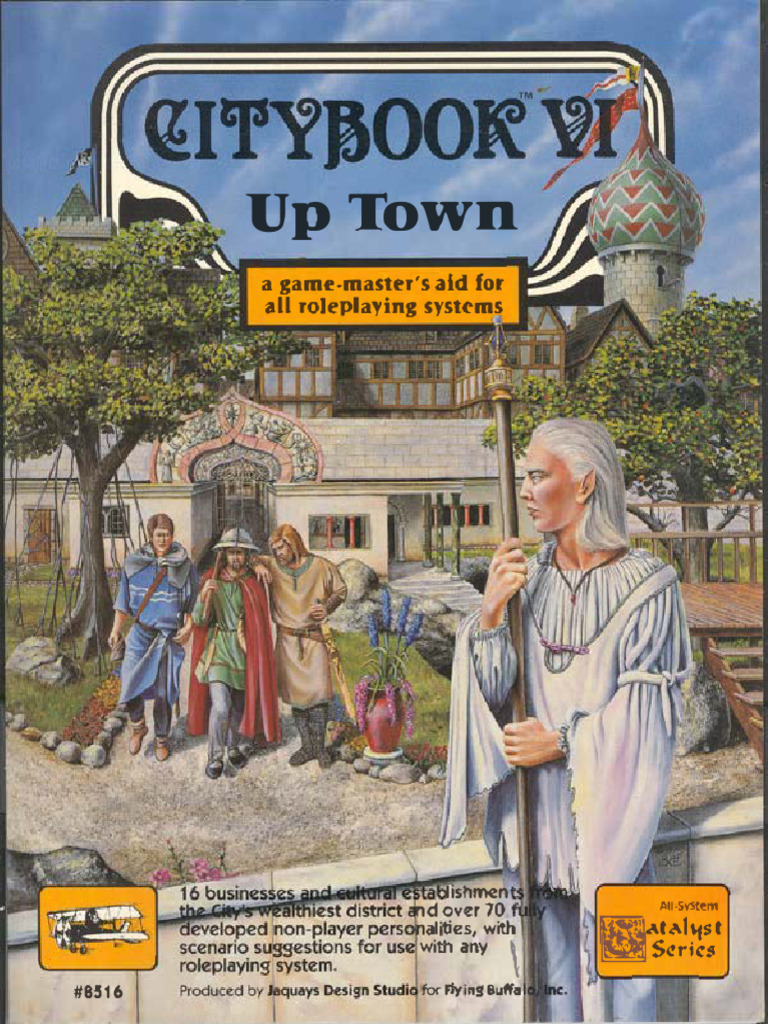 Up Town: RPG City Adventure Guide | PDF