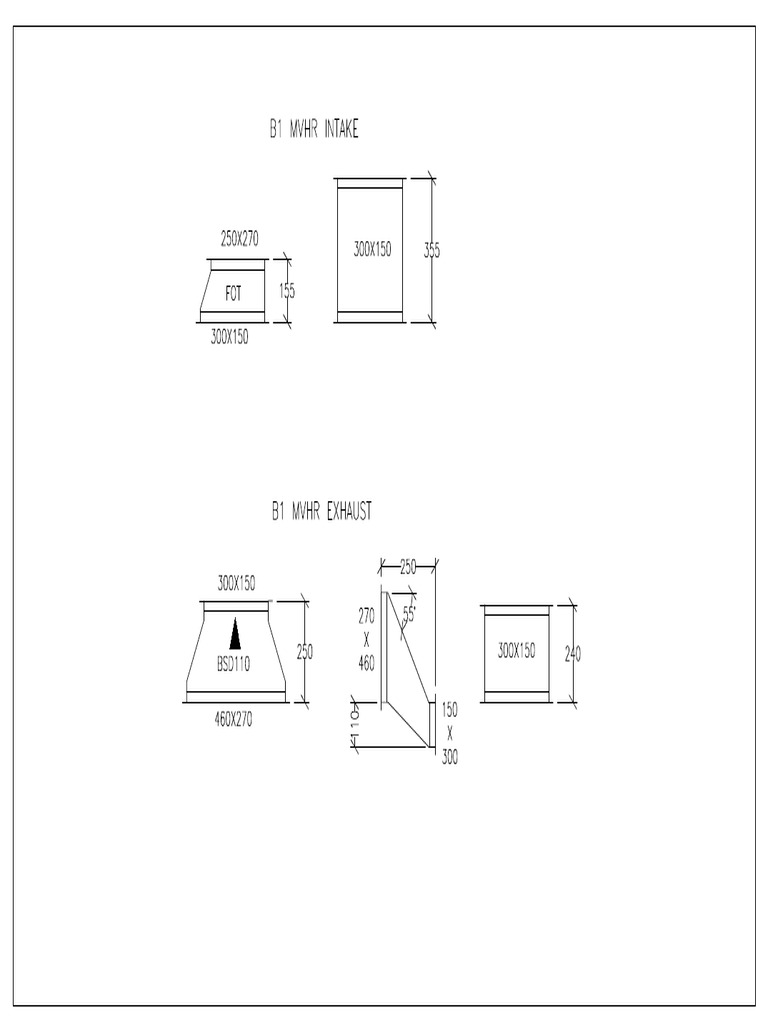 Dw144 b1 MVHR Intake and Exhaust | PDF