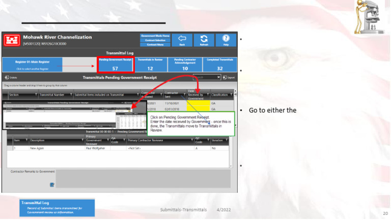 Government Transmittal Processing Guide | PDF