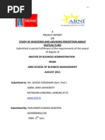 Download Project on Mutual Fund by Parvinder Kumar SN88380538 doc pdf