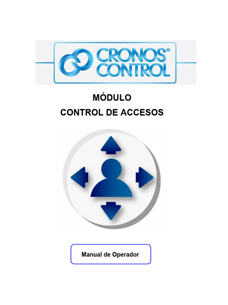 Manual de Control de Accesos Cronos | PDF | Informática