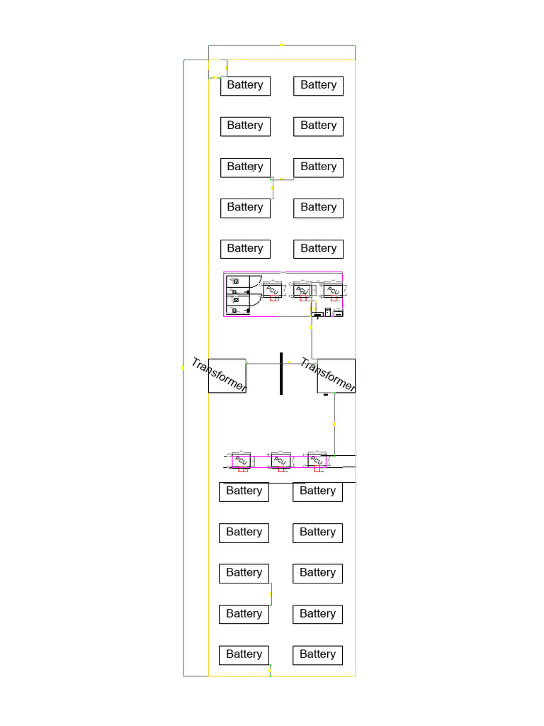 BESS Layout-Model 100MWh | PDF