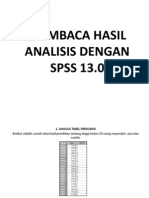 Membaca Hasil Analisis Dengan Spss Pdf
