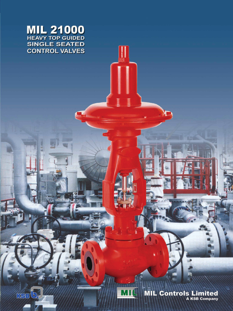 Heavy-Duty Control Valves Overview | PDF | Valve | Stainless Steel