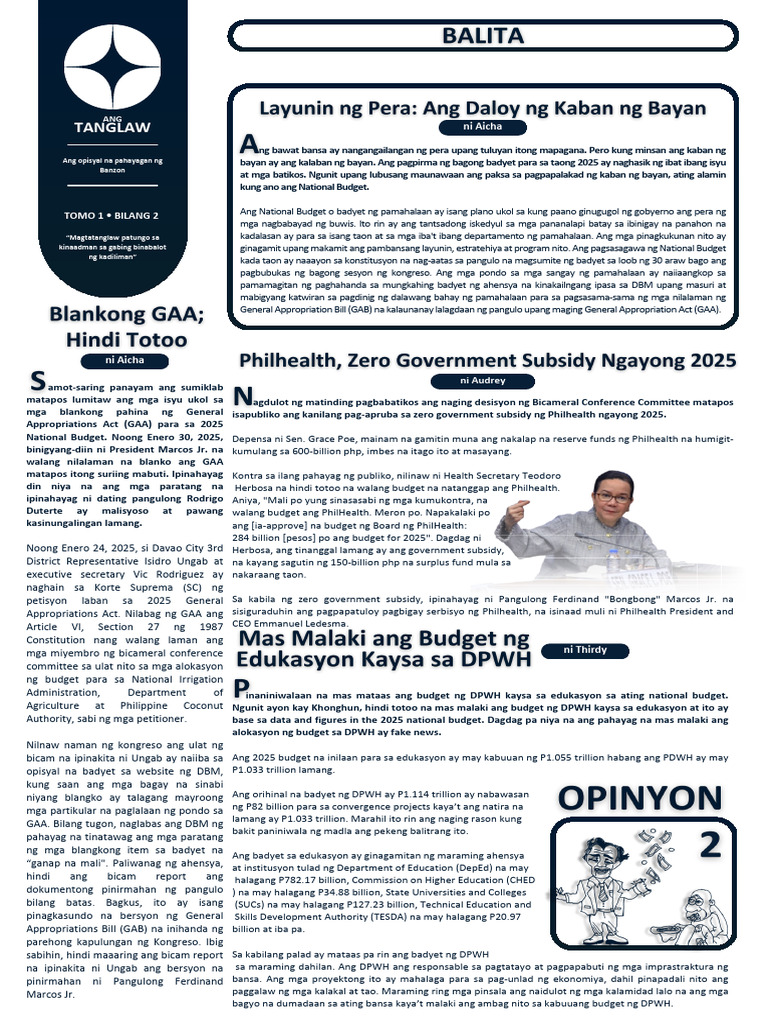 Ang Tanglaw SAMPLE | PDF