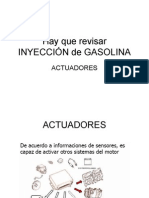 Inyeccion Gasolina Actuadores