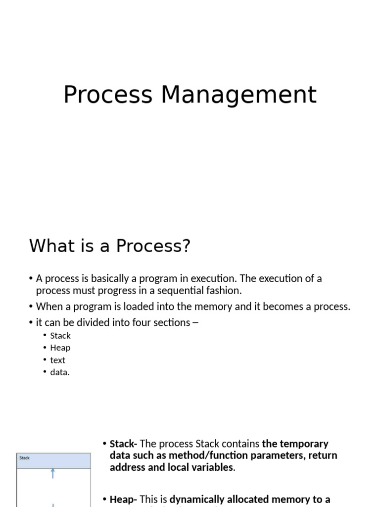 Process Management - 24-04-2021 | PDF