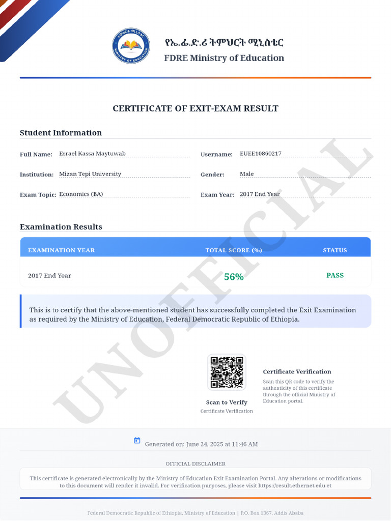 Exit Documents | PDF