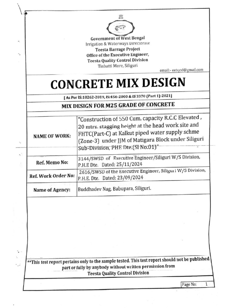 Mix Design Compressed | PDF
