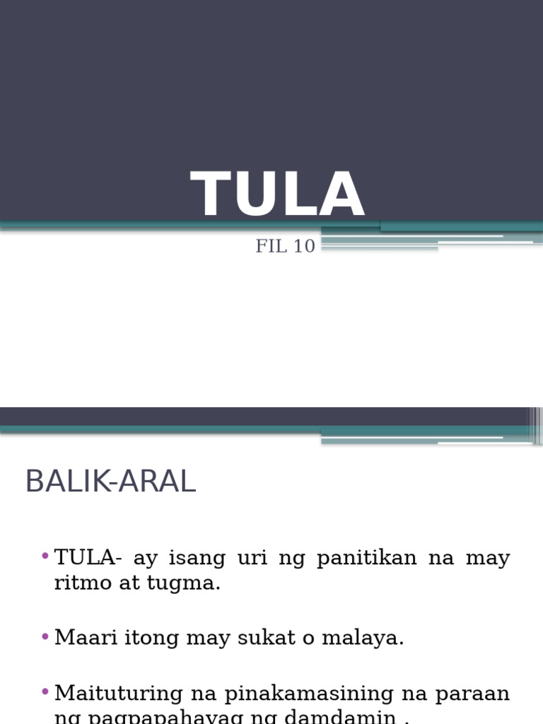 0105 Fil10 Tula | PDF