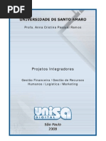 Apostila Unisa - Projetos Integradores