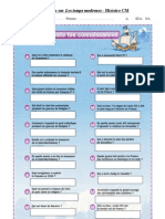 Evaluation Sur Les Temps Modernes