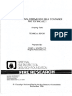 Intermediate Bulk Container-Scoping Tests