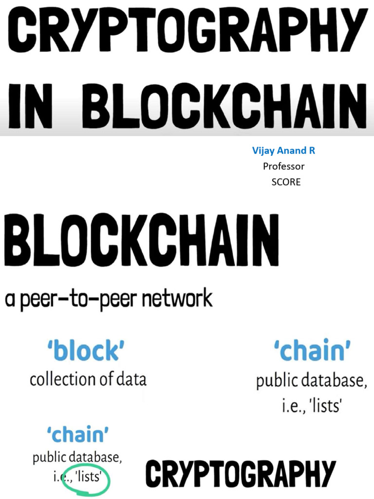 Cryptography and Blockchain Essentials | PDF | Cryptography | Cryptanalysis
