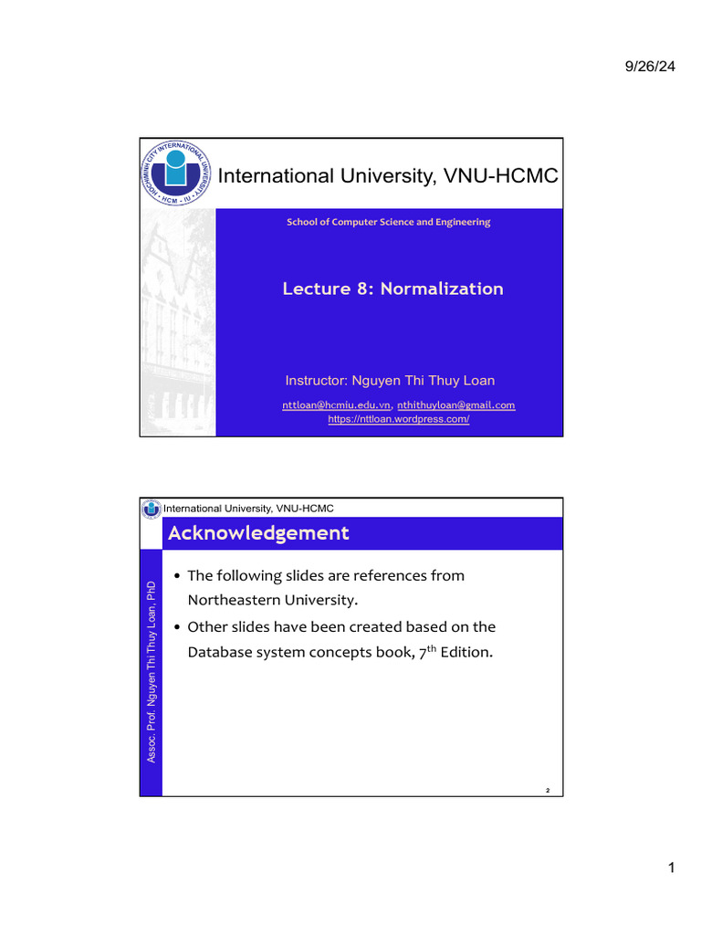 Database Normalization Techniques | PDF | Conceptual Model | Databases