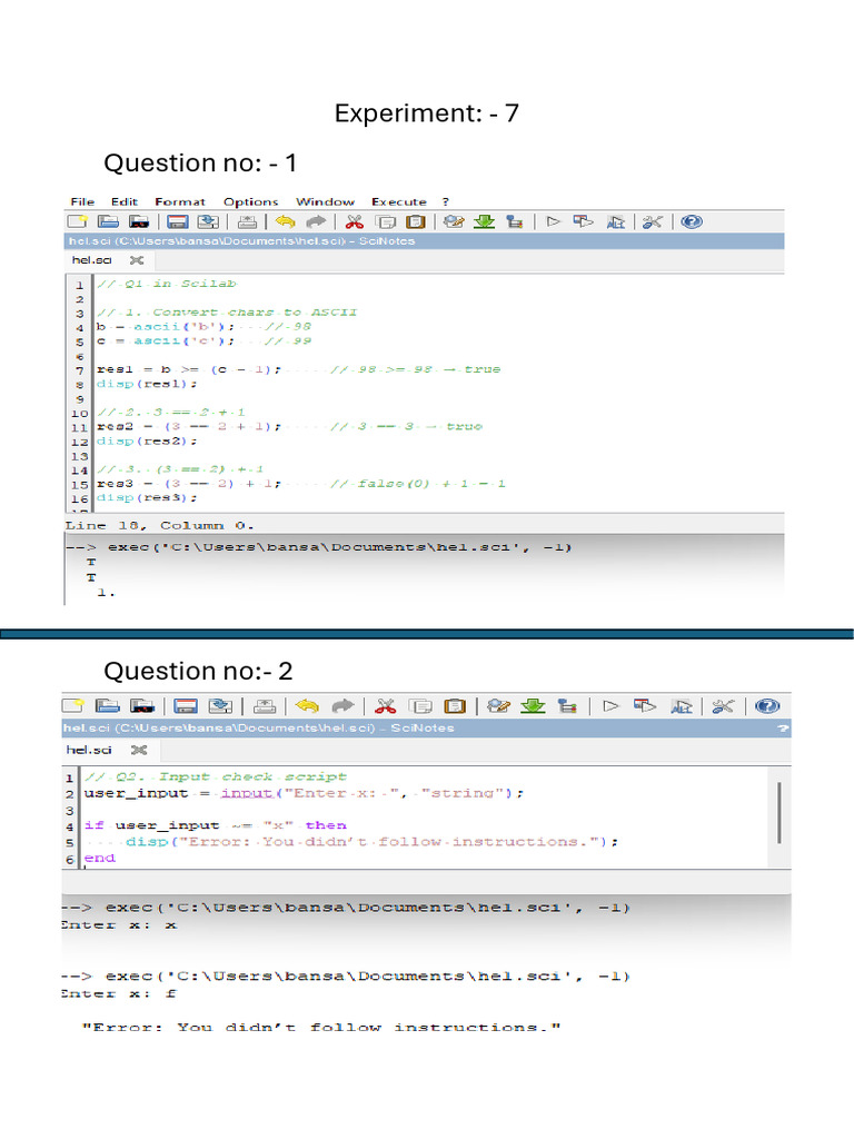 Matlab 7 | PDF