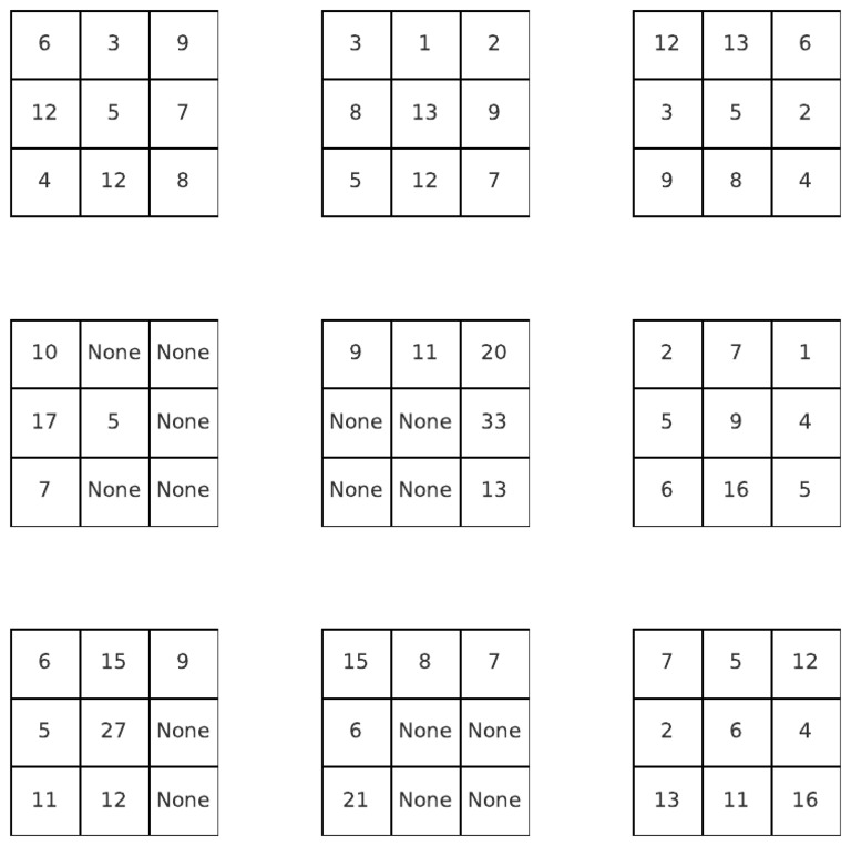 Final Solved Grid Puzzle | PDF