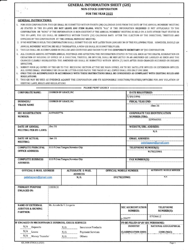 GIS Notarized 2025 PDF | PDF