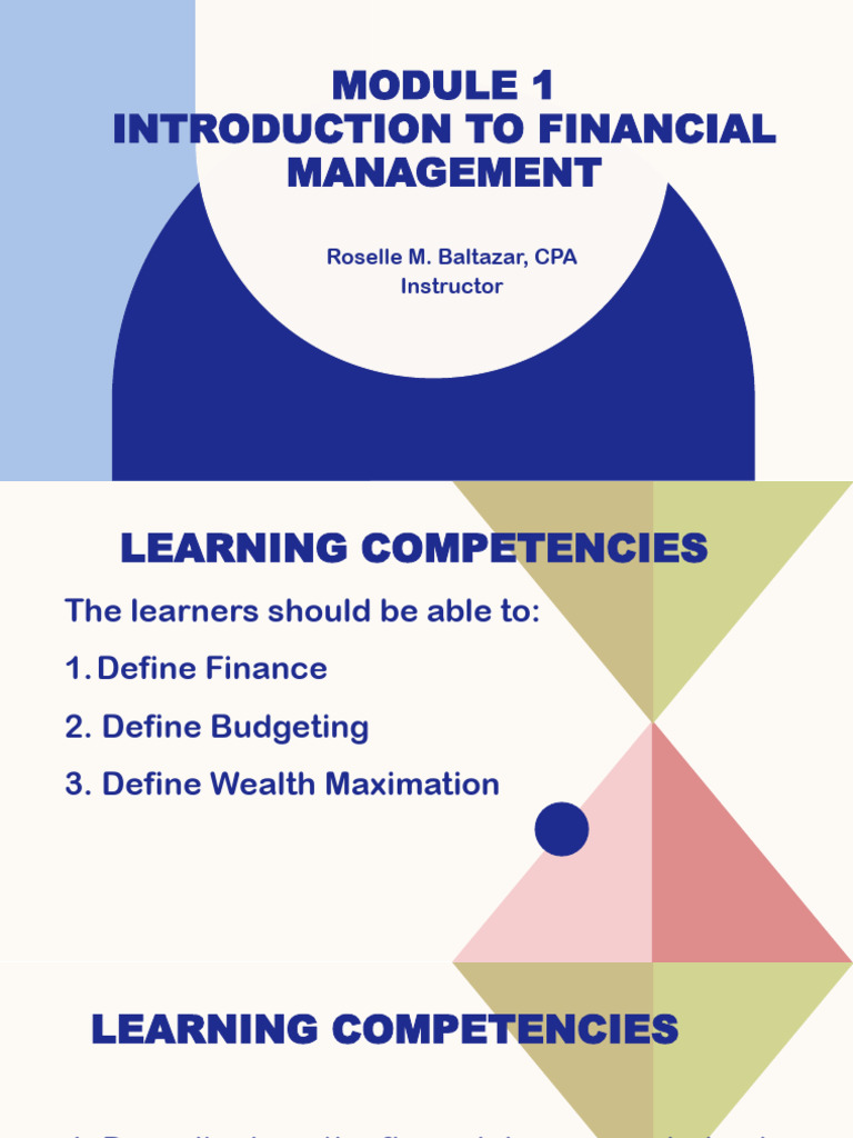 Introduction to Financial Management | PDF | Dividend | Investing